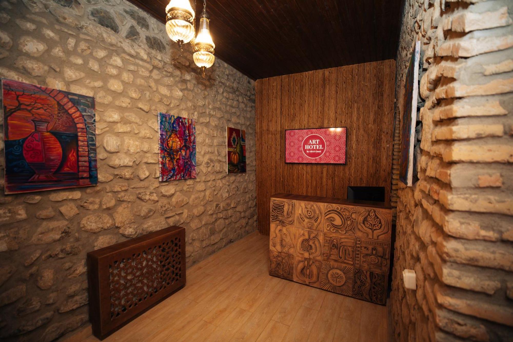 Art Hotel By Abad Guest Sheki Exterior photo